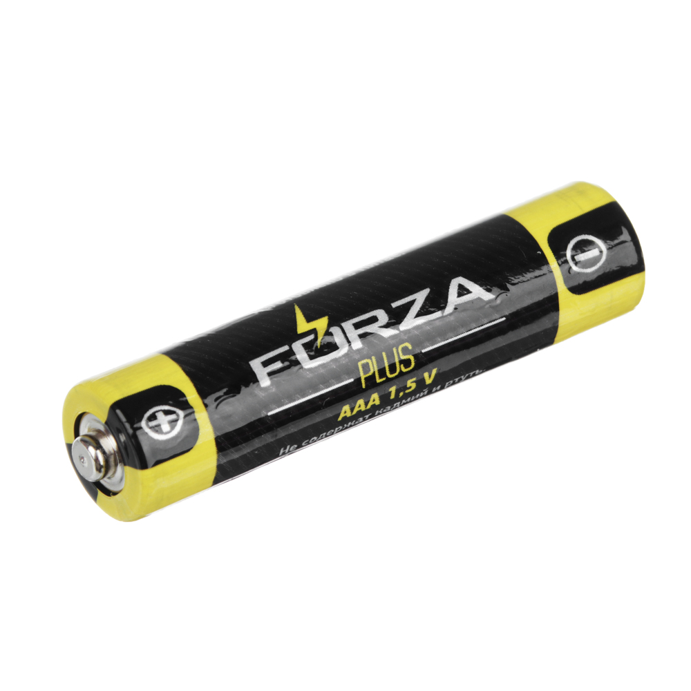 Батарейки AAA FORZA 4шт "Super heavy duty" солевая, плёнка, арт.№ 917-009