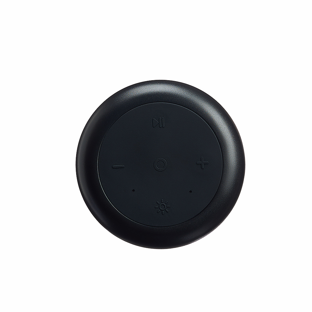 Колонка беспроводная BY GlowSound Mini, 5 Вт,подсветка, 1200мАч, microSD, ВШГ 12x8x8см, черный, арт.№ 443-059