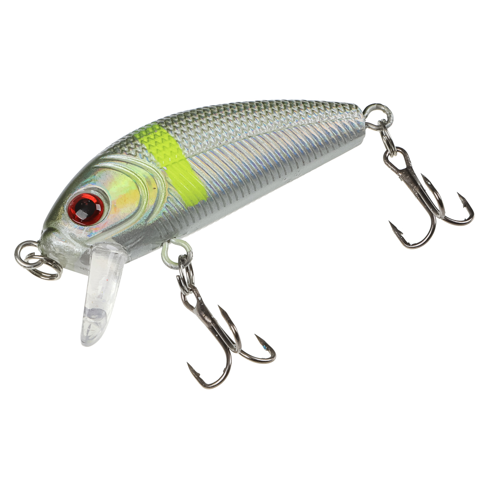 Воблер "Лайт Минноу" тм AZOR FISHING, SP, 5,0гр, 50мм, 1,2-1,8 м, 5 цветов, арт.№ 145-139