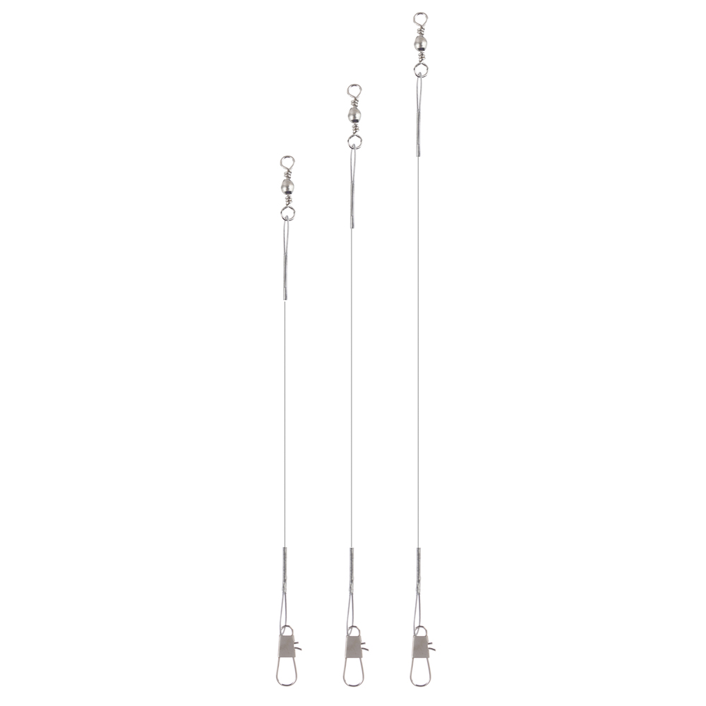 Набор поводков тм AZOR FISHING, 10шт, 15-25см, хром, 3 вида, арт.№ 148-056