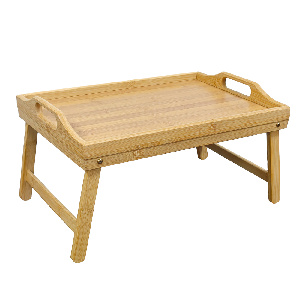 Столик-поднос тм VETTA, бамбук, МДФ, 38x26x18,5 см, арт.№ 883-139