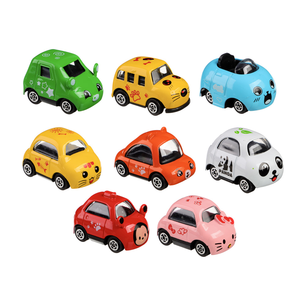 ИГРОЛЕНД Машинка, металл, ABS, 5x3x3см, 8 дизайнов, арт.№ 292-143