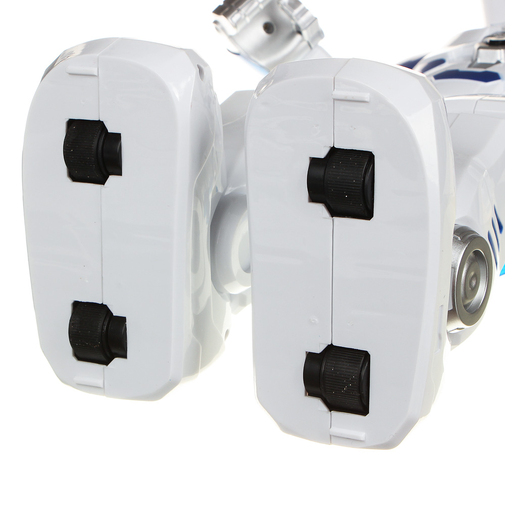 ИГРОЛЕНД Робот свет, звук, движение, поворот головы, ABS, PVC, ЗУ, 2ААА,39x15,3x42,5см, арт.№ 296-081