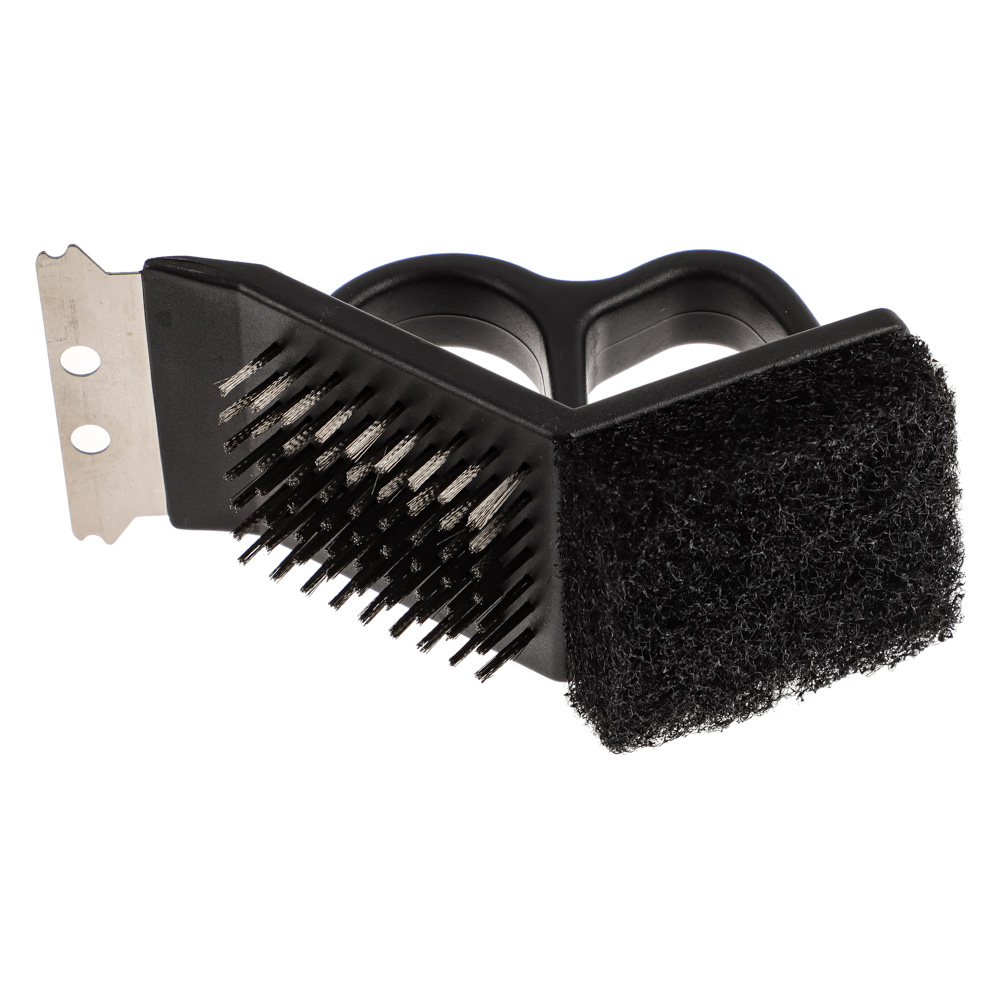 GRILLBOOM Щётка для гриля "Премиум" 3 в 1, арт.№ 101-049