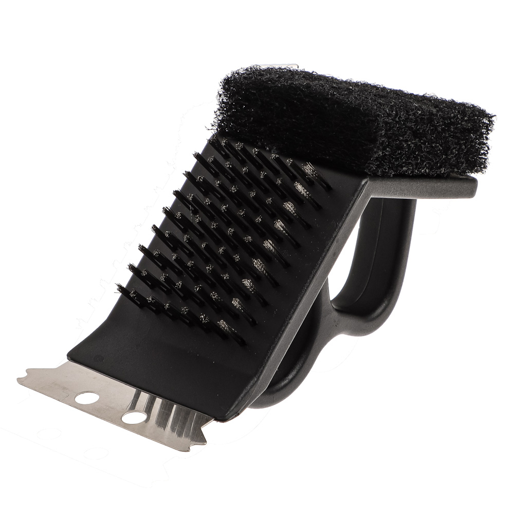 GRILLBOOM Щётка для гриля "Премиум" 3 в 1, арт.№ 101-049