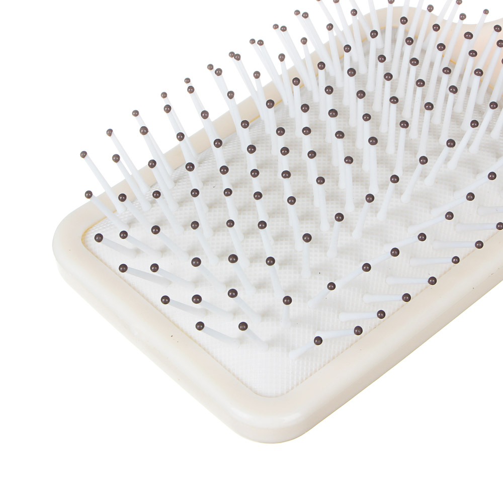 ЮНИLOOK Расческа массажная Эко, пластик, дерево, 24,5х8см, 2 цвета, арт.№ 319-146