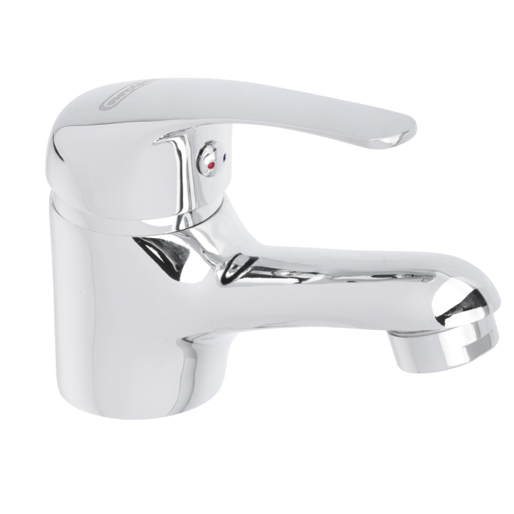 СоюзКран Смеситель для раковины, керам. картридж 35мм, хром, цинк, SK02-M102, арт.№ 567-018