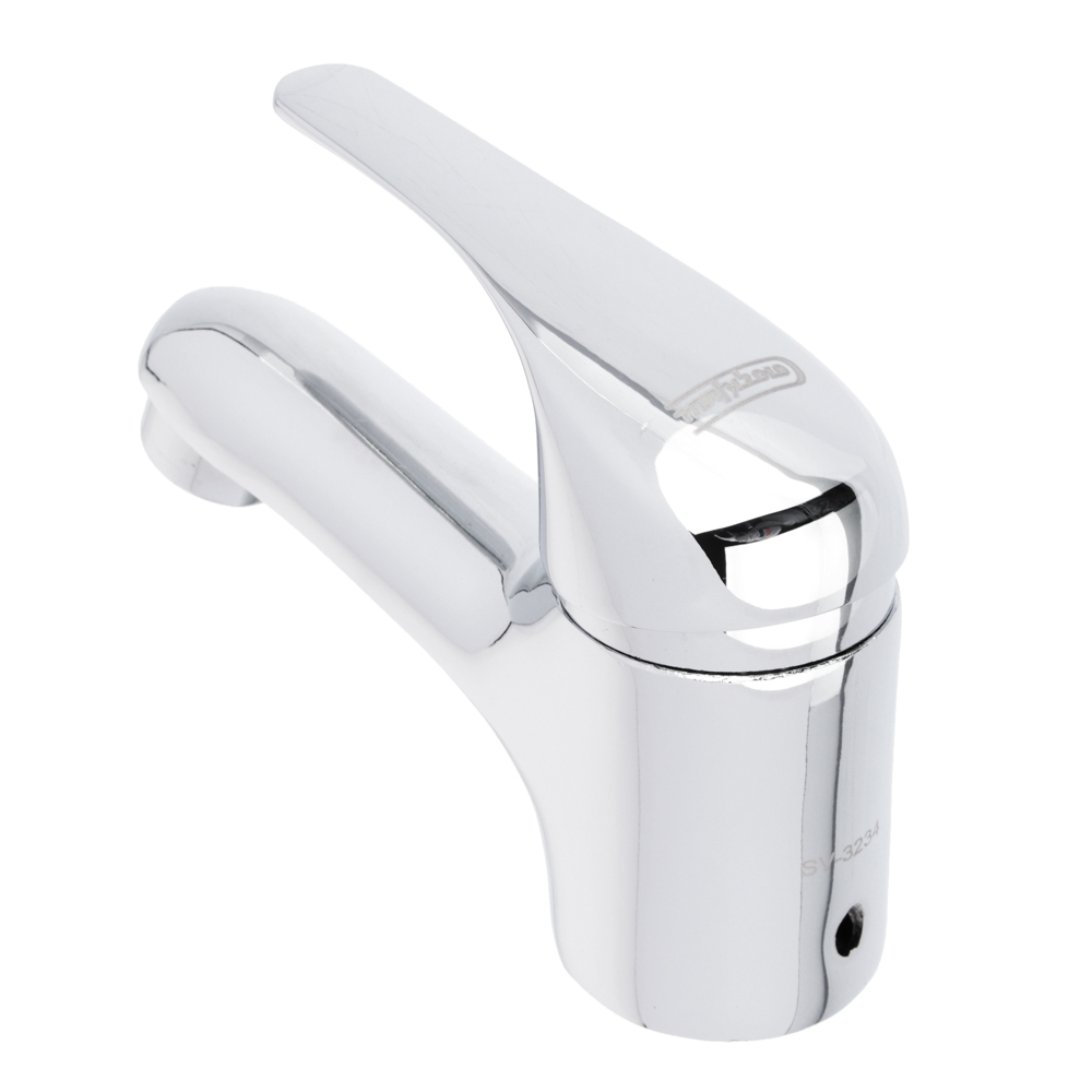 СоюзКран Смеситель для раковины, керам. картридж 35мм, хром, цинк, SK02-M102, арт.№ 567-018