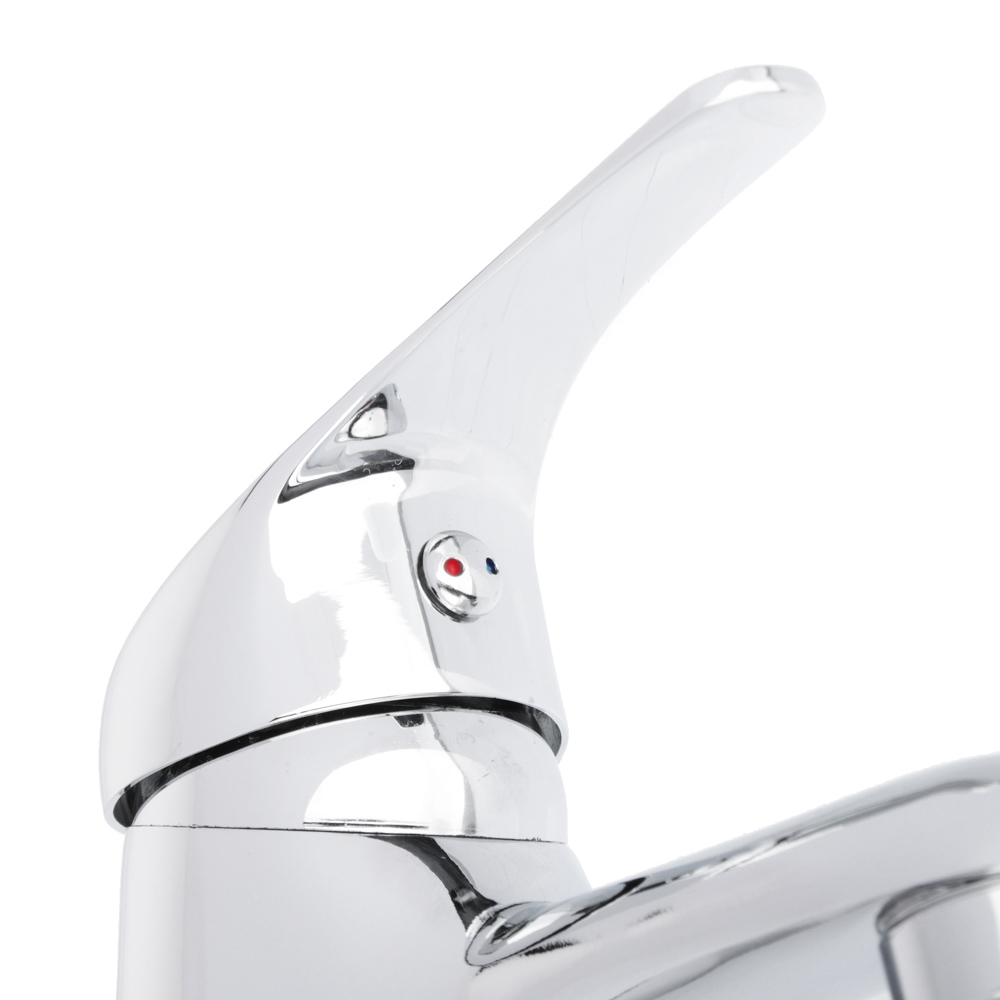 СоюзКран Смеситель для раковины, керам. картридж 35мм, хром, цинк, SK02-M102, арт.№ 567-018