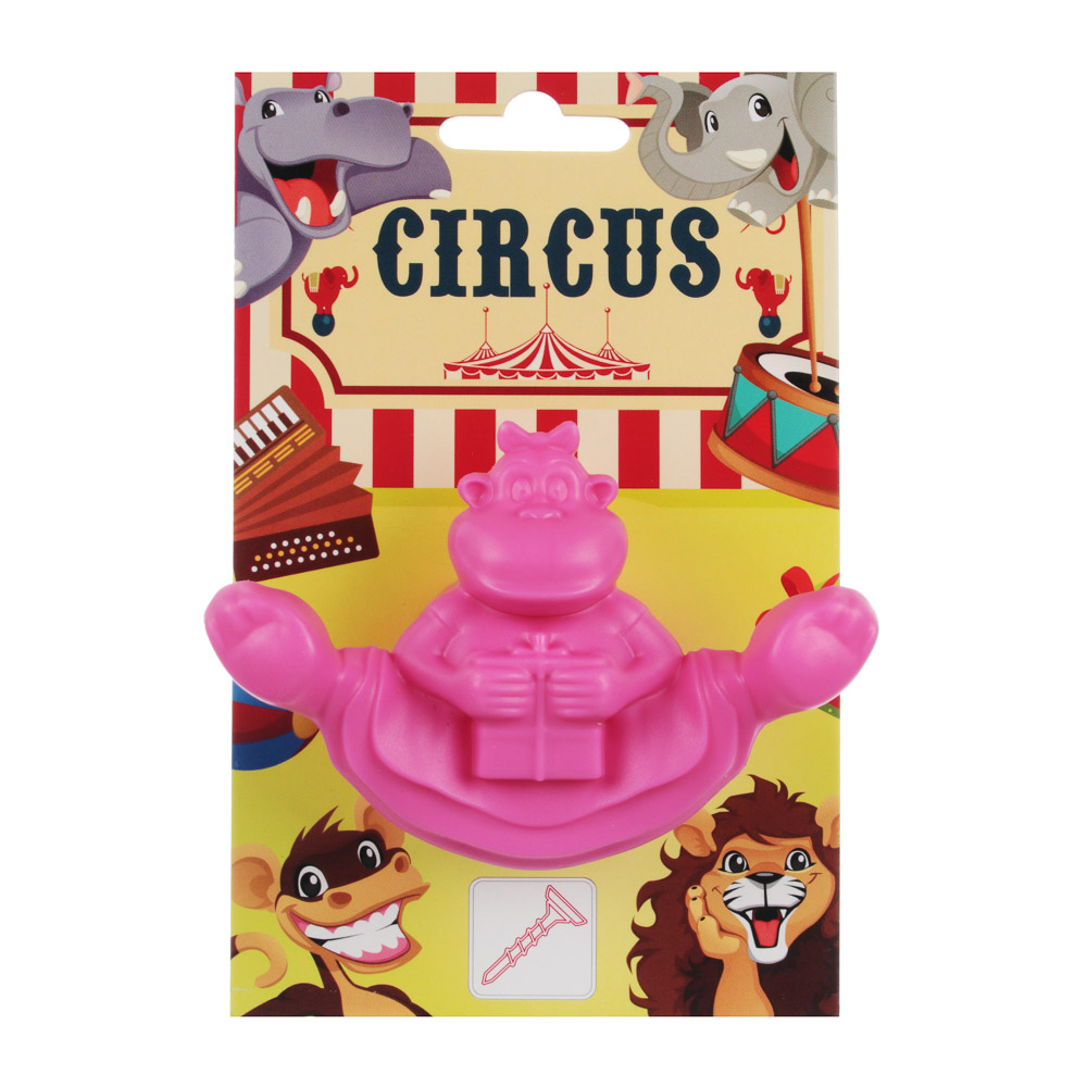 BEROSSI Крючок Circus Monkey, пластик, 6,9х12см, 4 цвета, арт.№ 440-360