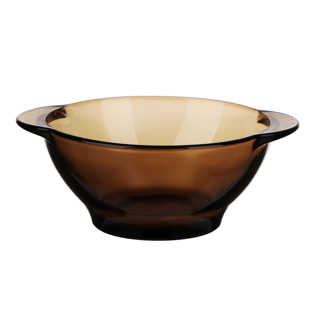 Бульонница с ушками 510 мл Ил примо, дымчатое стекло, арт.№ 877-296