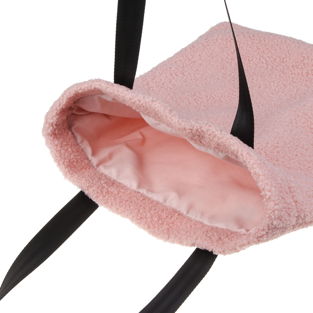 Сумка - шоппер 38х33см, 1 отделение, буклированный ПЭ, персиковый, арт.№ 090-110