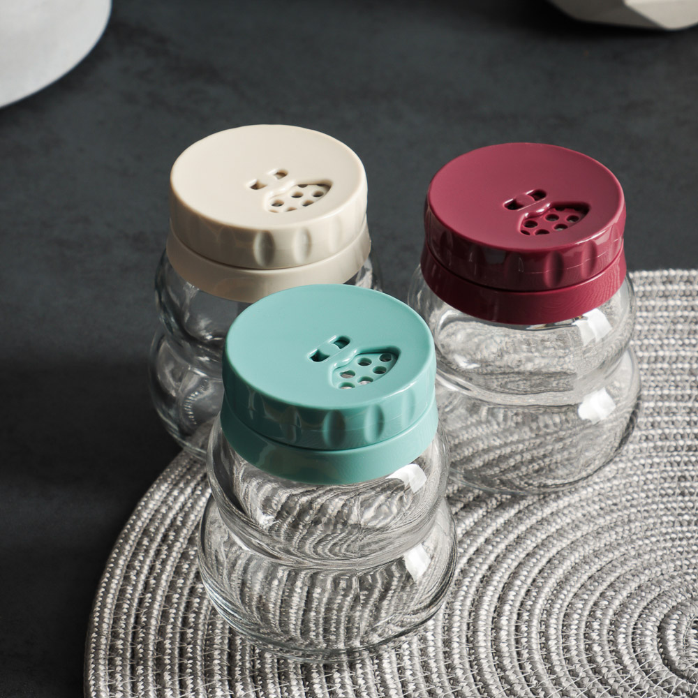 HEREVIN Космо Банка для специй 150 мл, стекло, 3 цвета, 131007, арт.№ 828-064