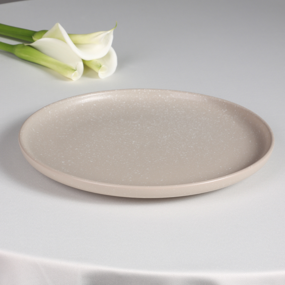 MILLIMI Тарелка подстановочная 26.5х2.8см, керамика, бежевый, арт.№ 824-180