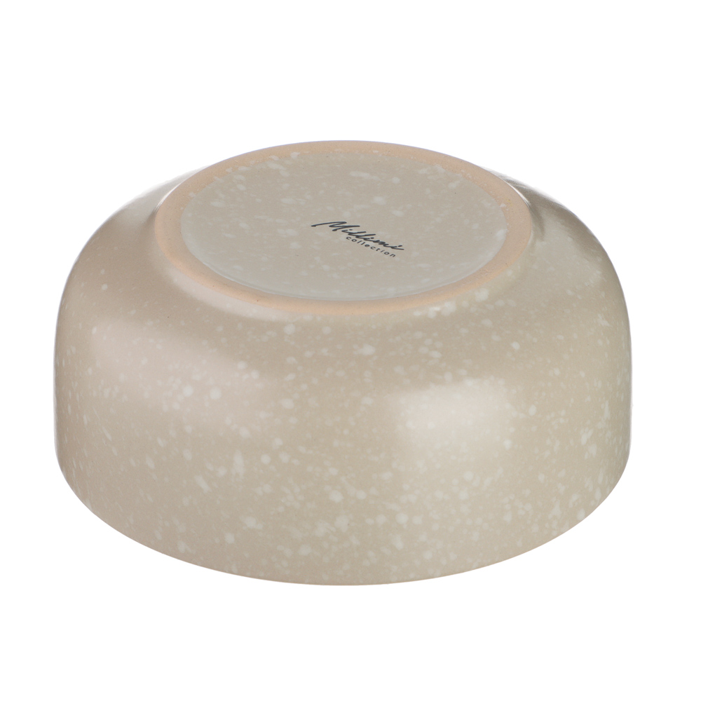 MILLIMI Салатник 620мл, 14.5х6см, керамика, бежевый, арт.№ 824-182