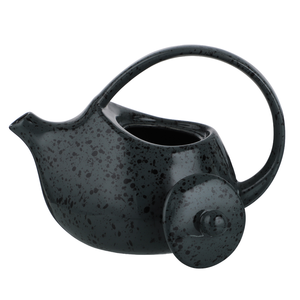 MILLIMI Оникс Чайник заварочный, 800мл, 21х13,5х15см, фарфор, арт.№ 816-066