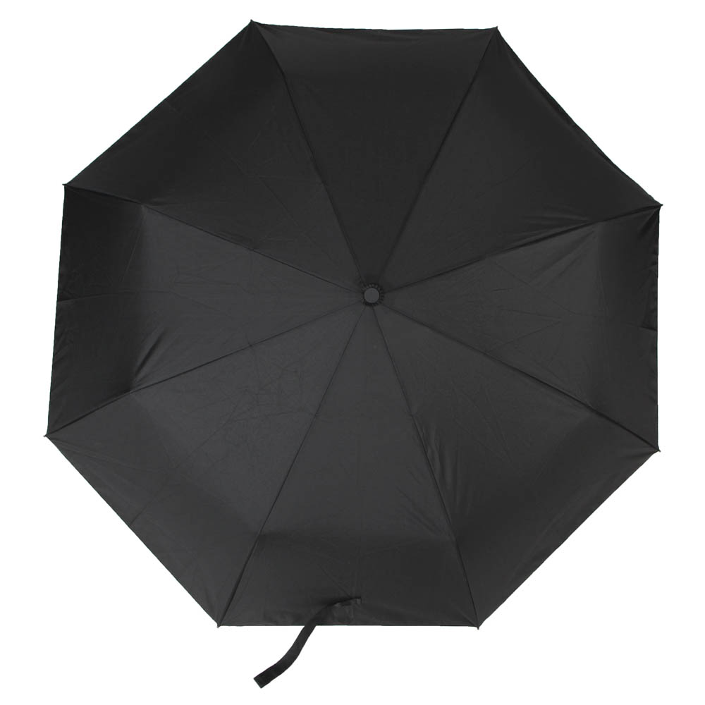 Зонт мужской, автомат, сплав, пластик, полиэстер, 55см, 8 спиц, черный, арт.№ 302-317