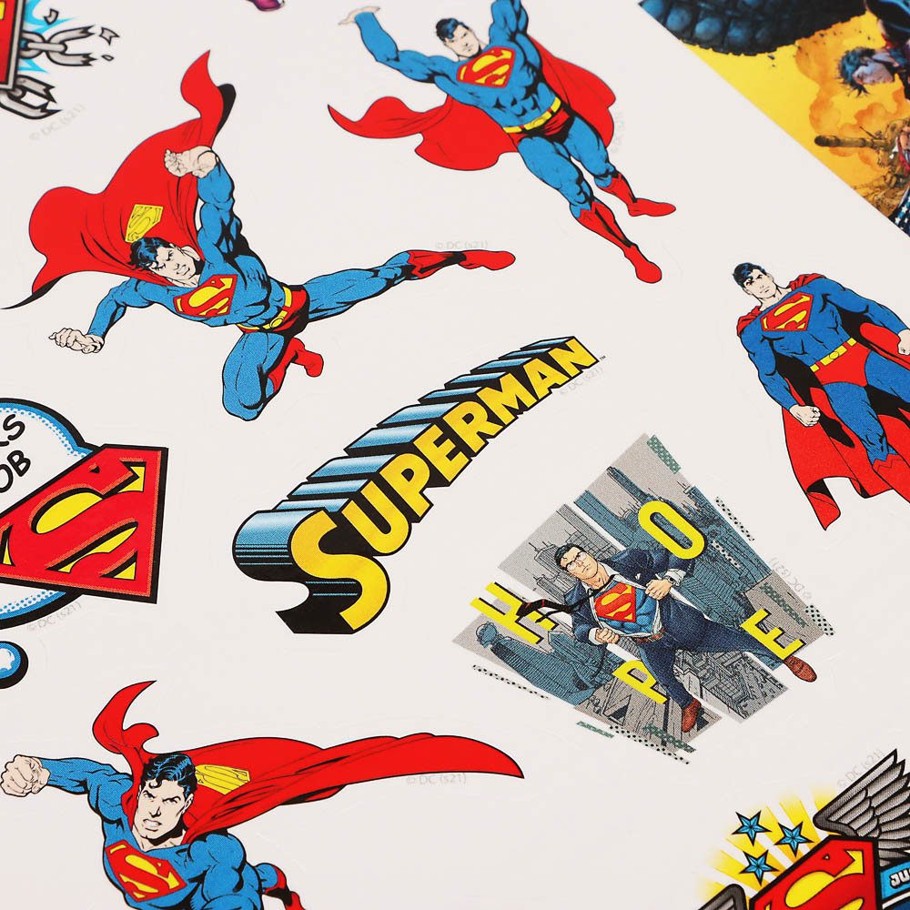 Наклейки пленочные большие 21х27,5см, в ассортименте, арт.№ 503-574