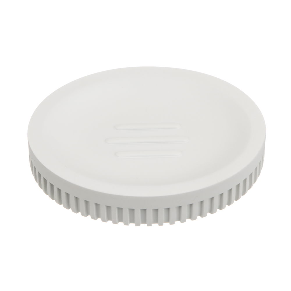 Мыльница тм VETTA Модена, полирезин, молочный, 10x8x2см, арт.№ 463-600