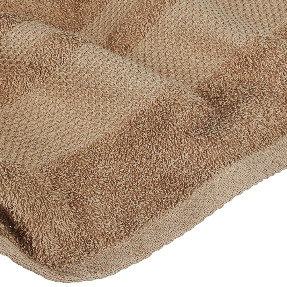 PROVANCE Наоми Полотенце махровое, 100% хлопок, 70х130см, 360гр/м, зелено-коричневый, арт.№ 484-925