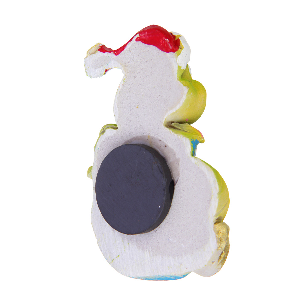 СНОУ БУМ Магнит Символ Года, полистоун, 5х1,5х6 см, 3 дизайна, арт.№ 705-004