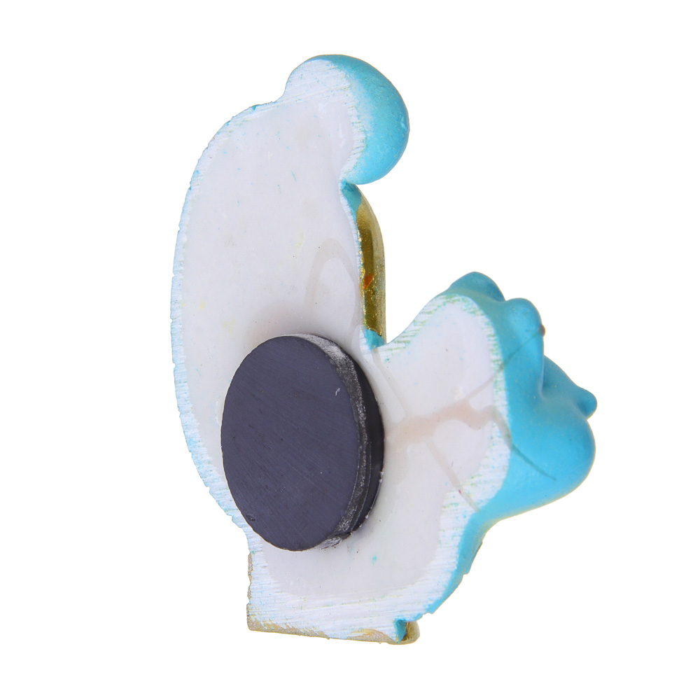 СНОУ БУМ Магнит Символ Года, с термометром, полистоун, 3,5х1,5х6 см,2 дизайна, арт.№ 705-006