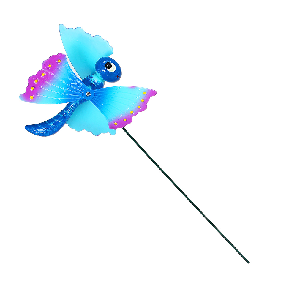 INBLOOM Фигурка на стержне 60см "Крылатики", пластик, металл, 5 дизайнов, арт.№ 153-109