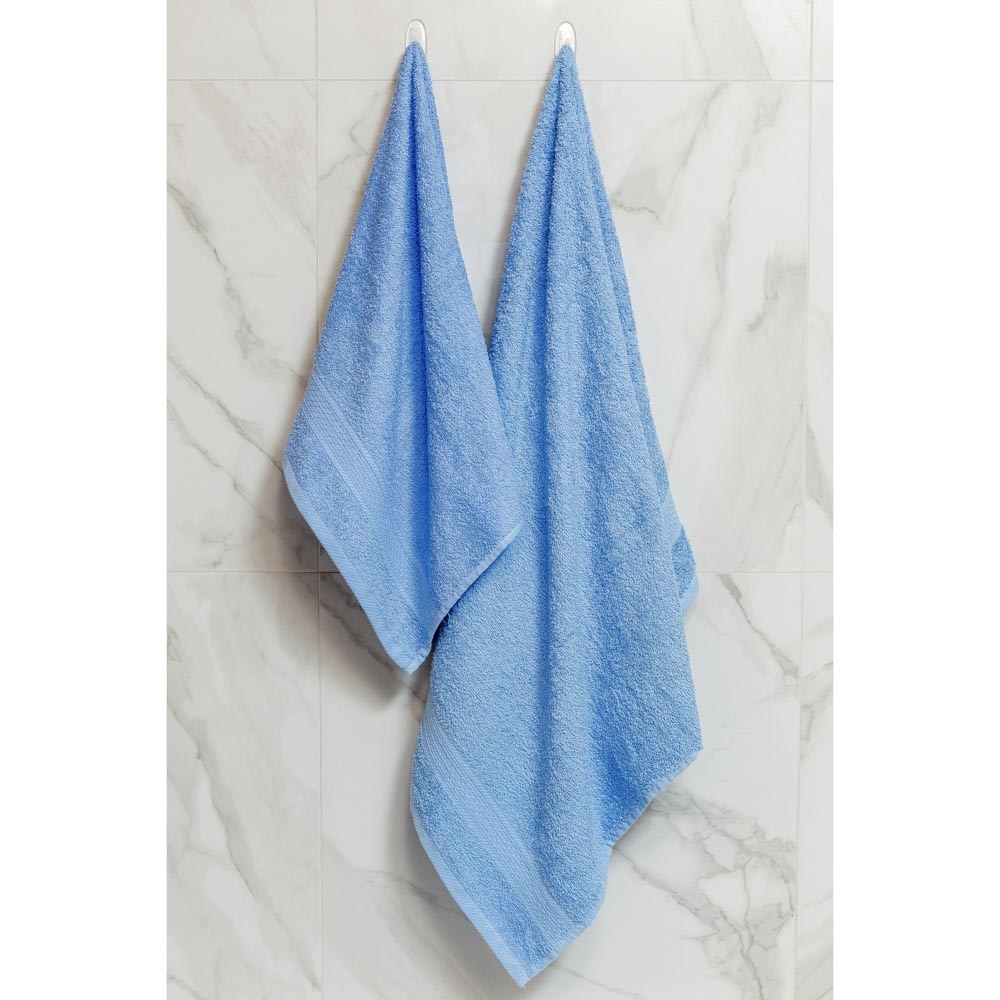 PROVANCE Наоми Полотенце махровое, 100% хлопок, 70х130см, 360гр/м, нежно-голубой, арт.№ 484-934