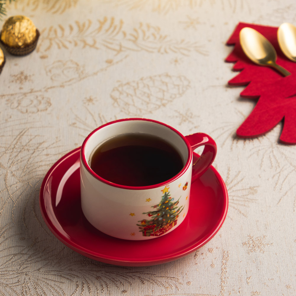 MILLIMI Лесная сказка Набор чайный 2 пр., 220мл, 14,5см, керамика, арт.№ 820-887