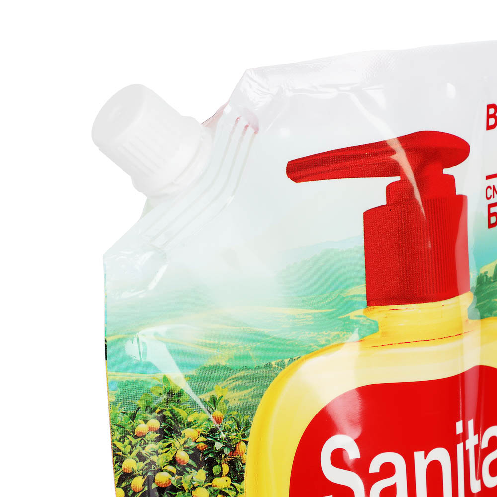 Средство для мытья посуды SANITA Сицилийский лимон и мелисса, 900г, арт.№ 992-090