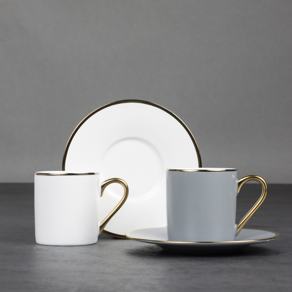 MILLIMI Магма микс Набор кофейный 4 пр., 100мл, 12,5см, фарфор, арт.№ 802-497