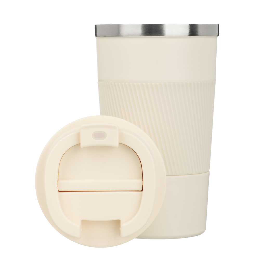 SATOSHI Кантри Термос-кружка 500мл, нерж.сталь, айвори, арт.№ 841-892