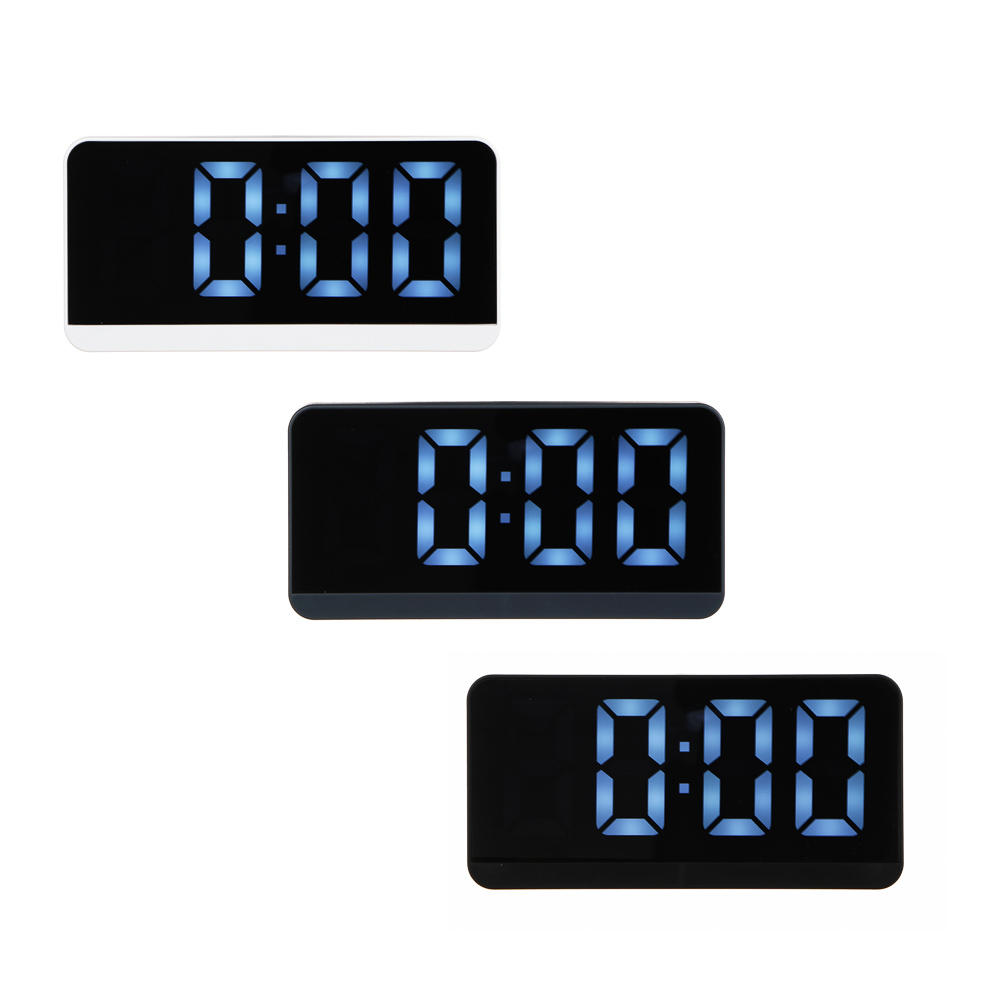 LADECOR CHRONO Будильник электронный, 16,5x8x2 см, USB / 3xAAA, пластик, 3 цвета, арт.№ 529-235
