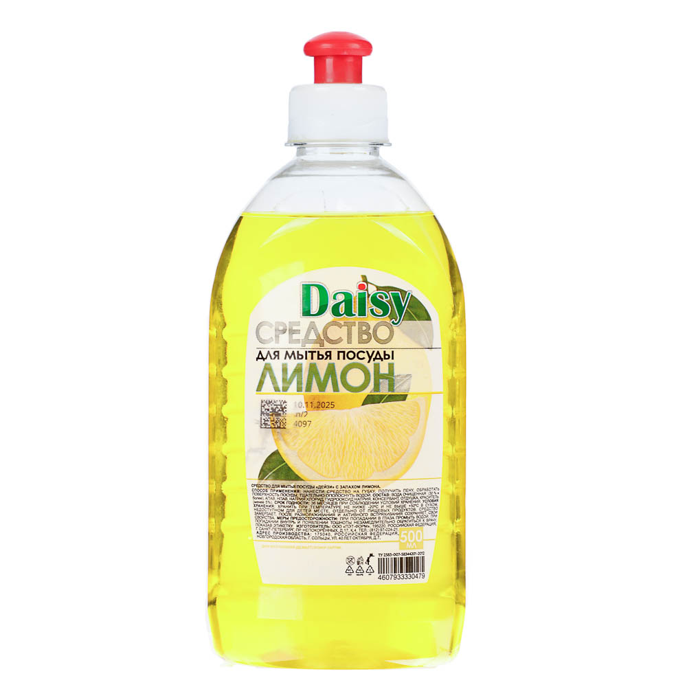 Средство для мытья посуды DAISY, 500мл, арт.№ 992-089