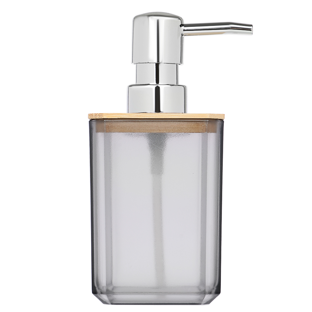 VETTA Дозатор для жидкого мыла "Токио", полистирол, бамбук, арт.№ 463-305