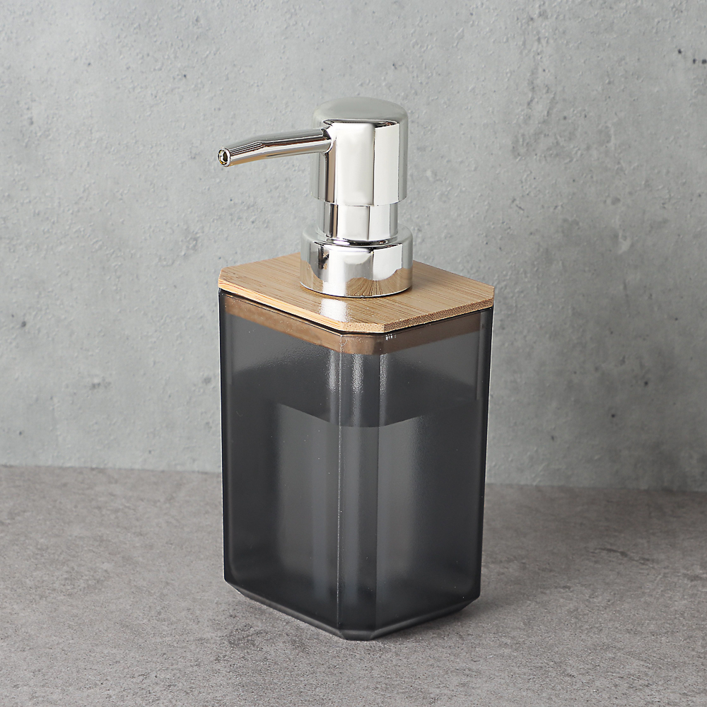 VETTA Дозатор для жидкого мыла "Токио", полистирол, бамбук, арт.№ 463-305