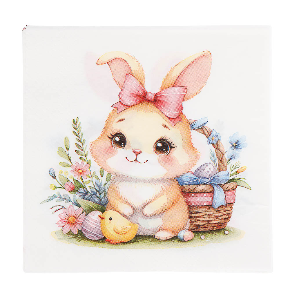 Салфетки бумажные Пасха ассорти, 2 слоя, 33х33см, арт.№ 912-037