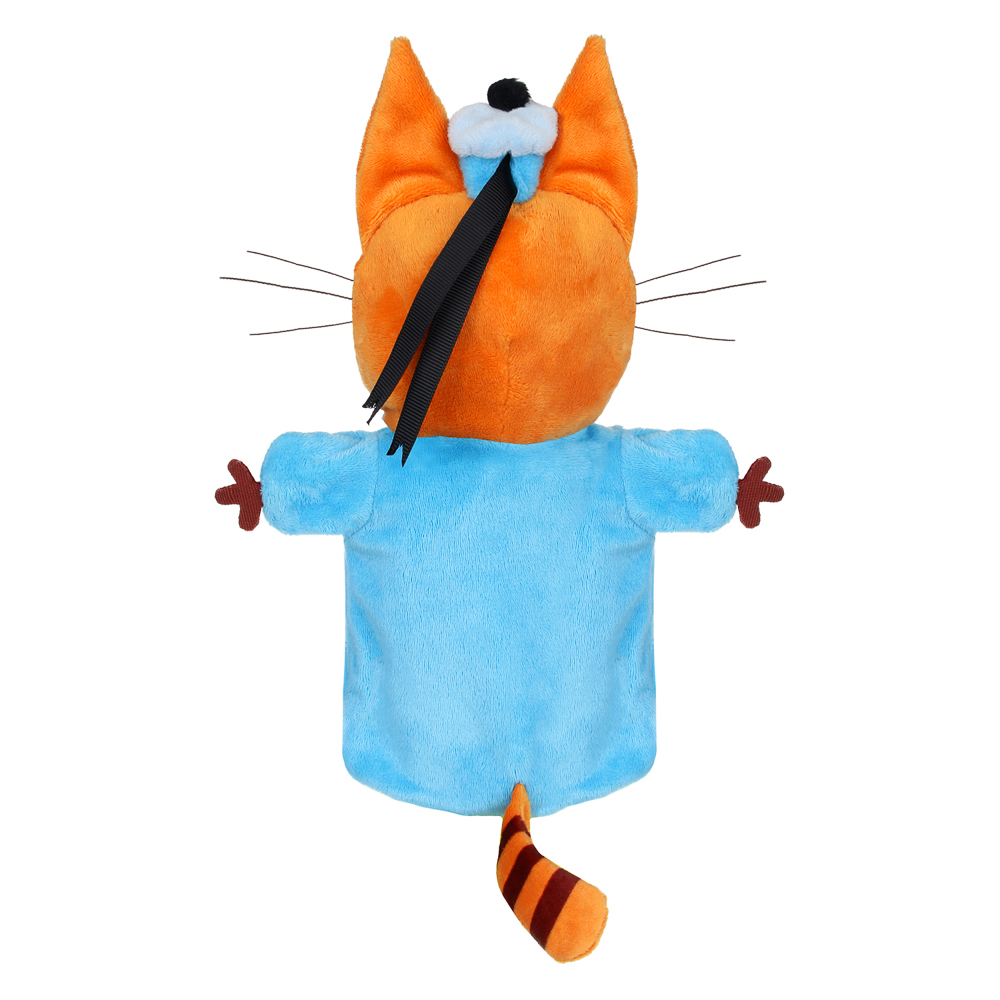 ИГРОЛЕНД Кукольный театр "Три кота", рукавичка, 26см, текстиль, Коржик, арт.№ 264-408