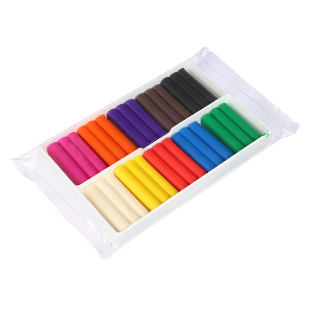 ЛУЧ Пластилин "Кроха", на растительной основе, 10 цветов, 160 грамм, в картонной коробке с подвесом, арт.№ 239-063