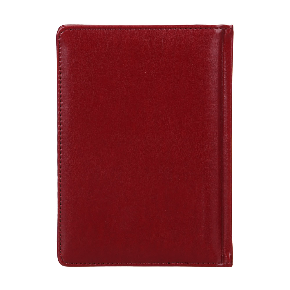 Ежедневник на 2024 "ПРЕСТИЖ" B6 (12x17см), 352 стр., тв.обл.с поролоном, иск.кожа, цв.срез, 4 цвета, арт.№ 572-143