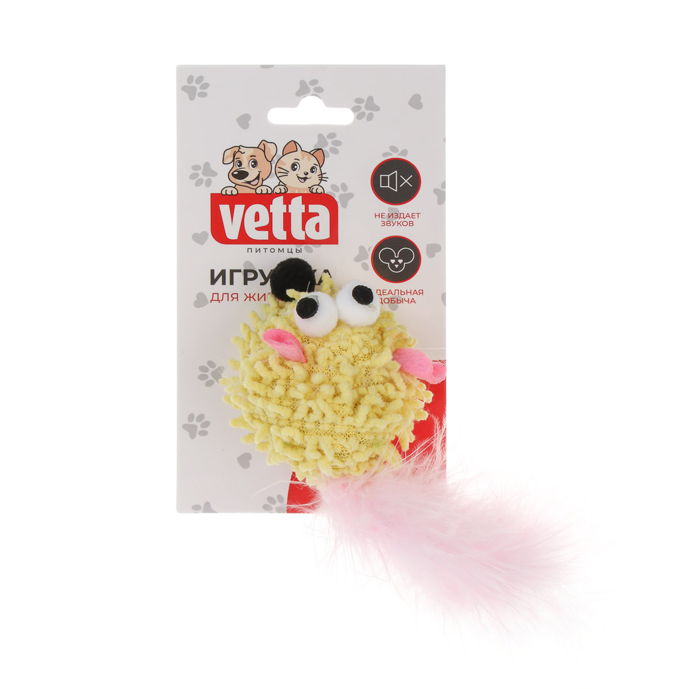 VETTA Игрушка для домашних животных, ПЭ, 6,5х4,5 см, арт.№ 273-202
