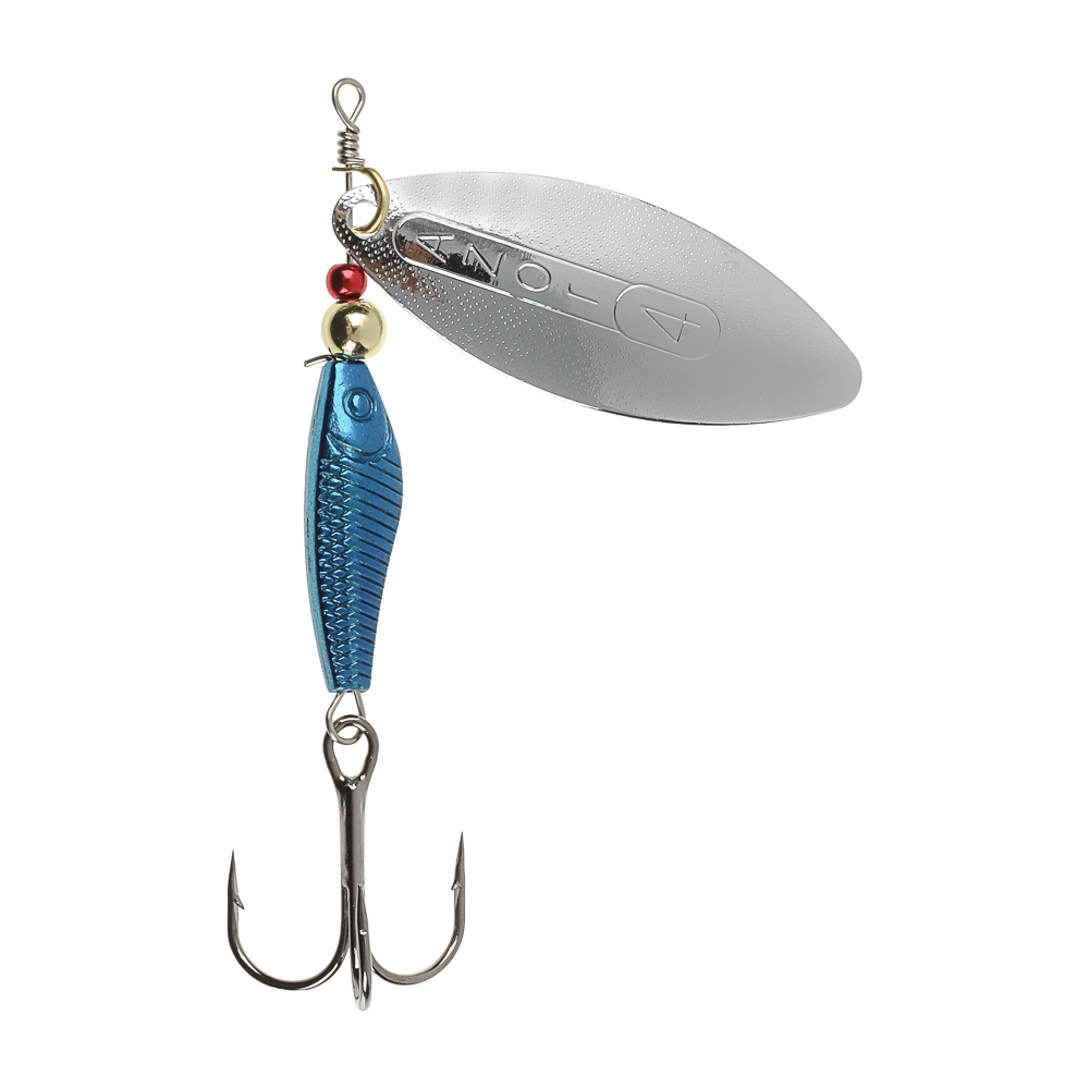 Блесна вращающаяся "Хэви Лонг" тм AZOR FISHING, №4, 8 гр, 5 цветов, арт.№ 145-133