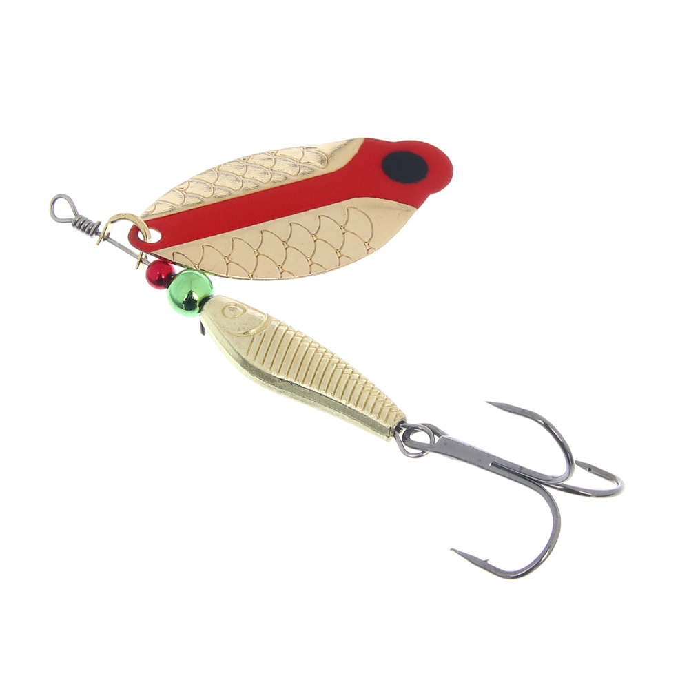 Блесна вращающаяся "Щукарь" тм AZOR FISHING, №4, 9 гр, 5 цветов, арт.№ 145-134