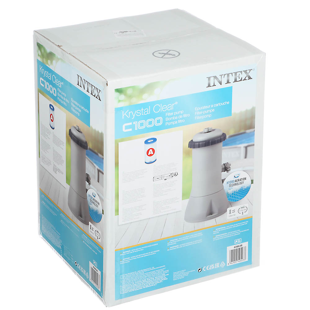 INTEX Фильтр-насос для бассейнов от 457см, 28638, арт.№ 109-058