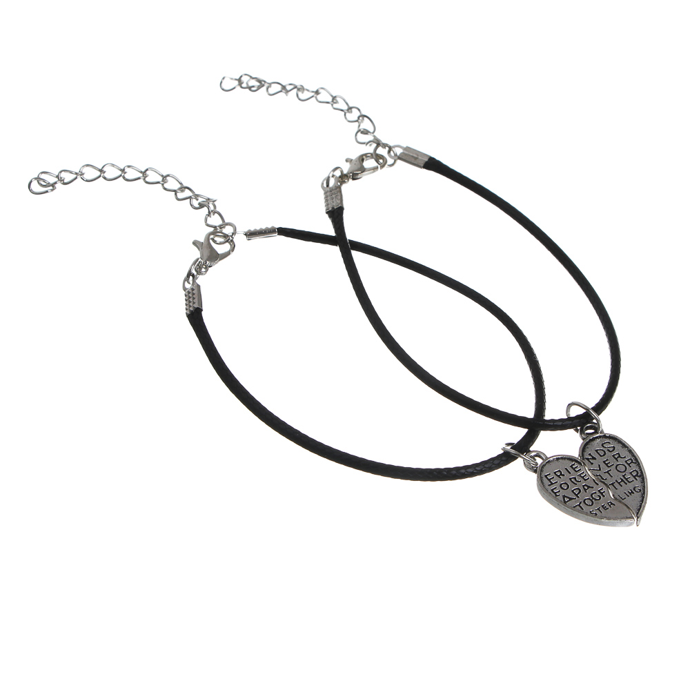 Браслет парный 2шт, d7,5 см, сплав, БЖ25-35, арт.№ 023-052