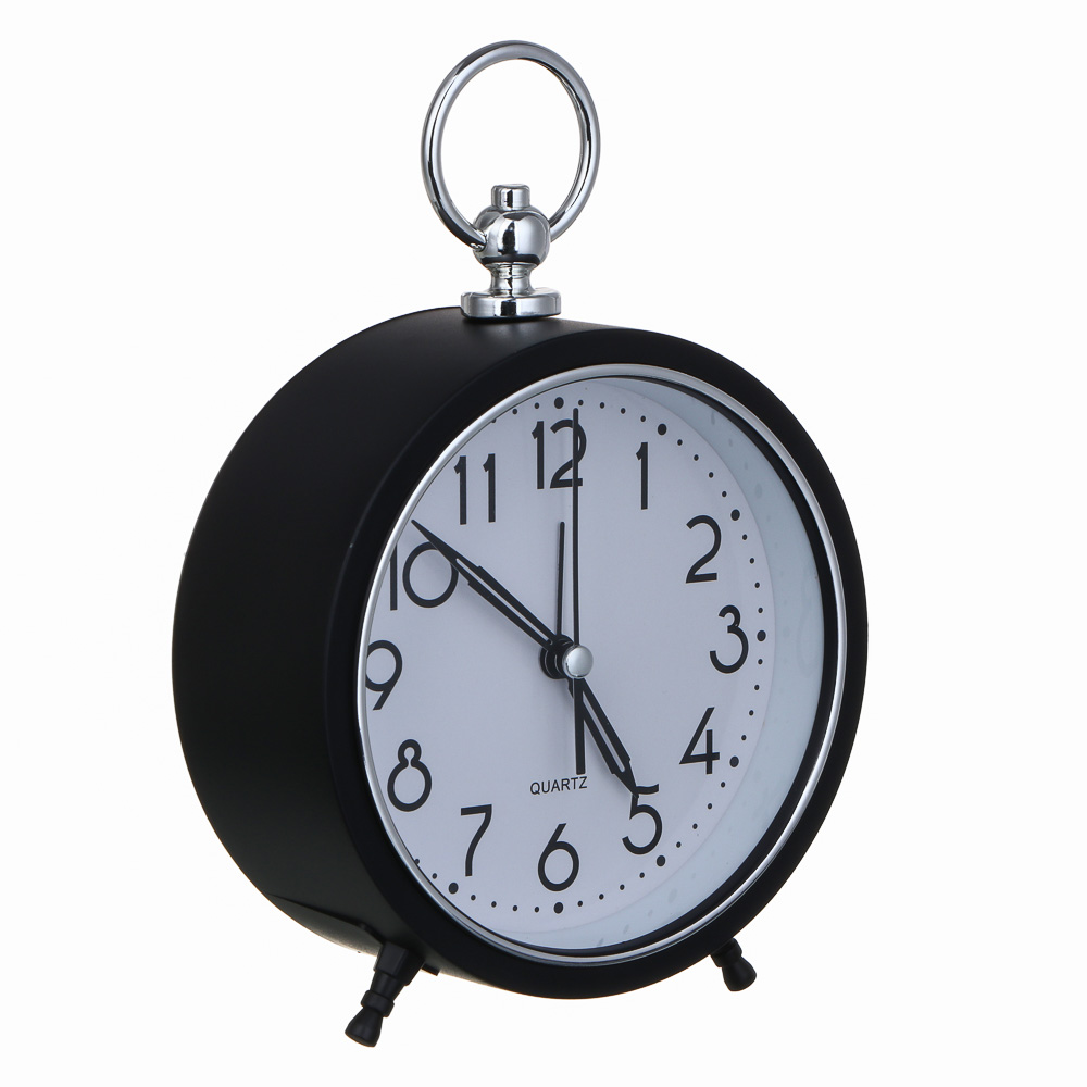 LADECOR CHRONO Будильник, 12x5x13 см, пластик, 1хАА, 2 цвета, арт.№ 529-319