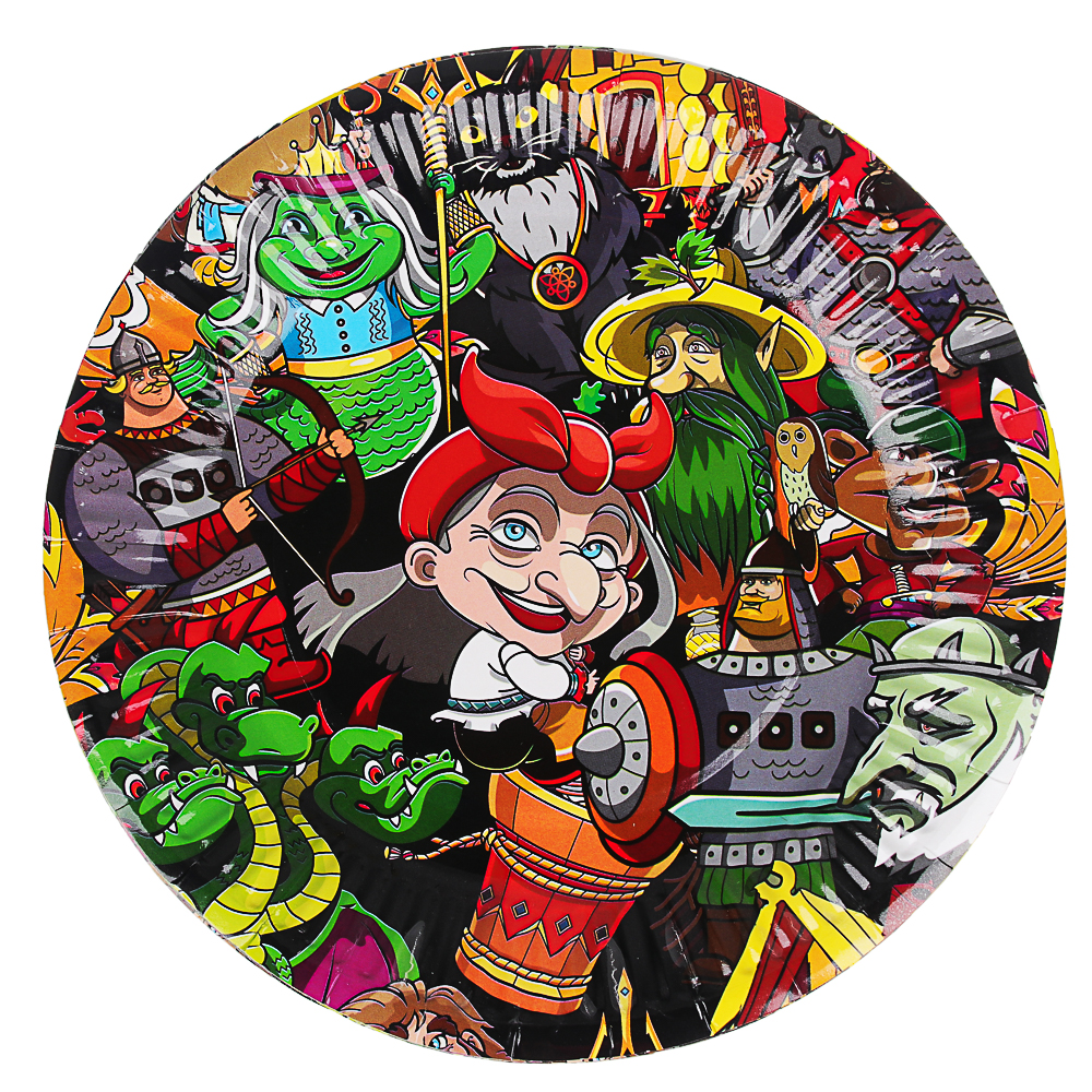 BY Сказки Набор бумажных тарелок 6шт, d18см, арт.№ 530-230