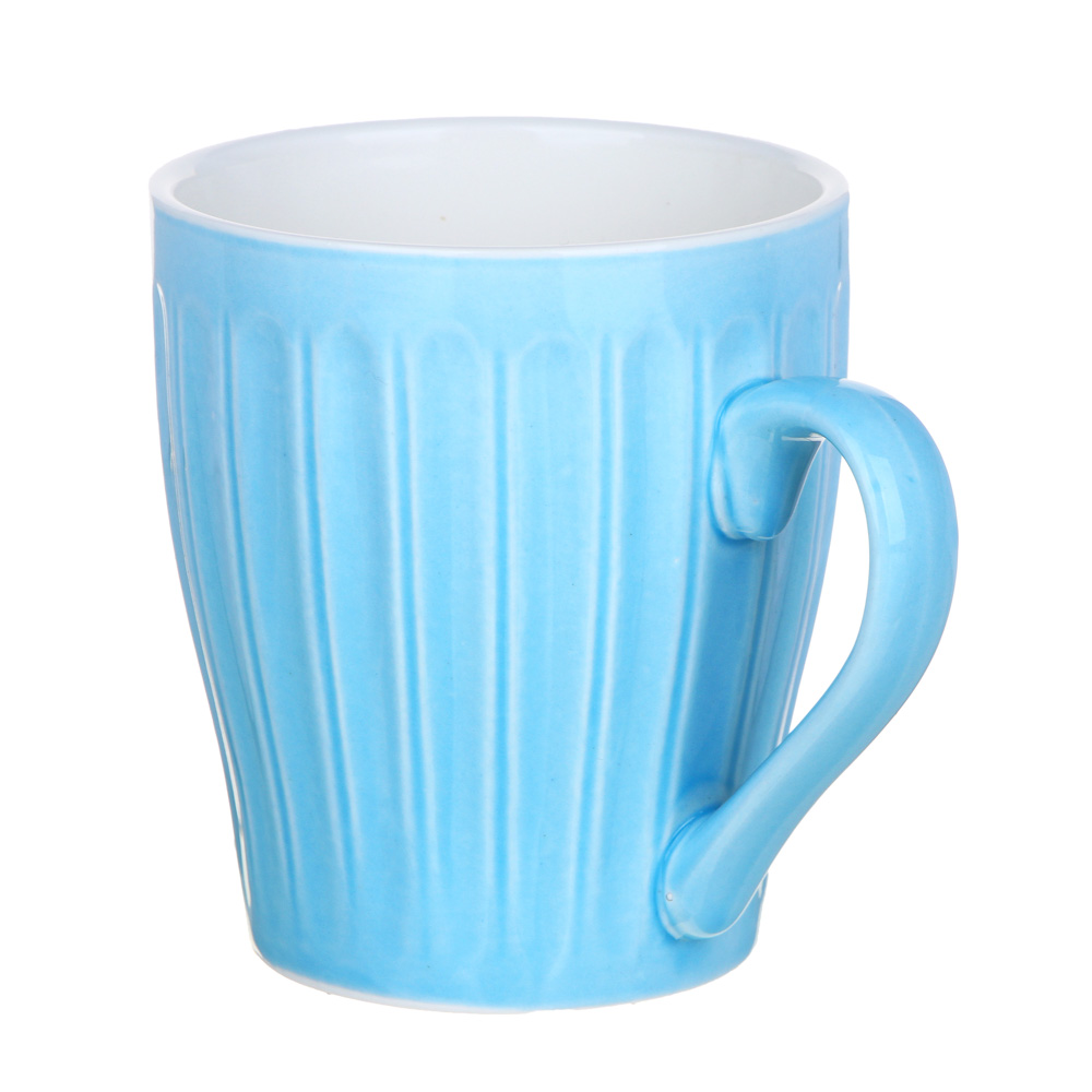 Кружка 270мл, фарфор, "Винтаж", 4 цвета, арт.№ 806-067