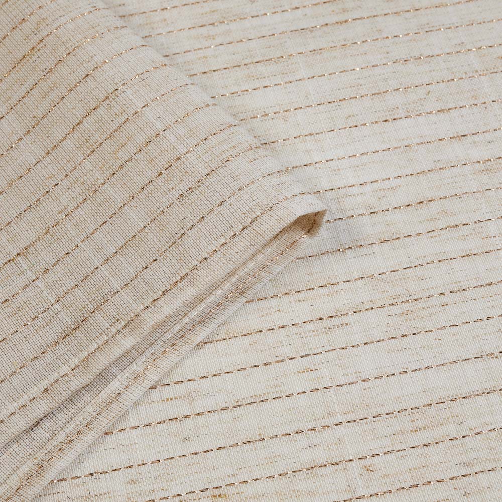 BY COLLECTION White Line Дорожка декоративная, 40х140см, 85% полиэстер, 15% лен, арт.№ 488-110