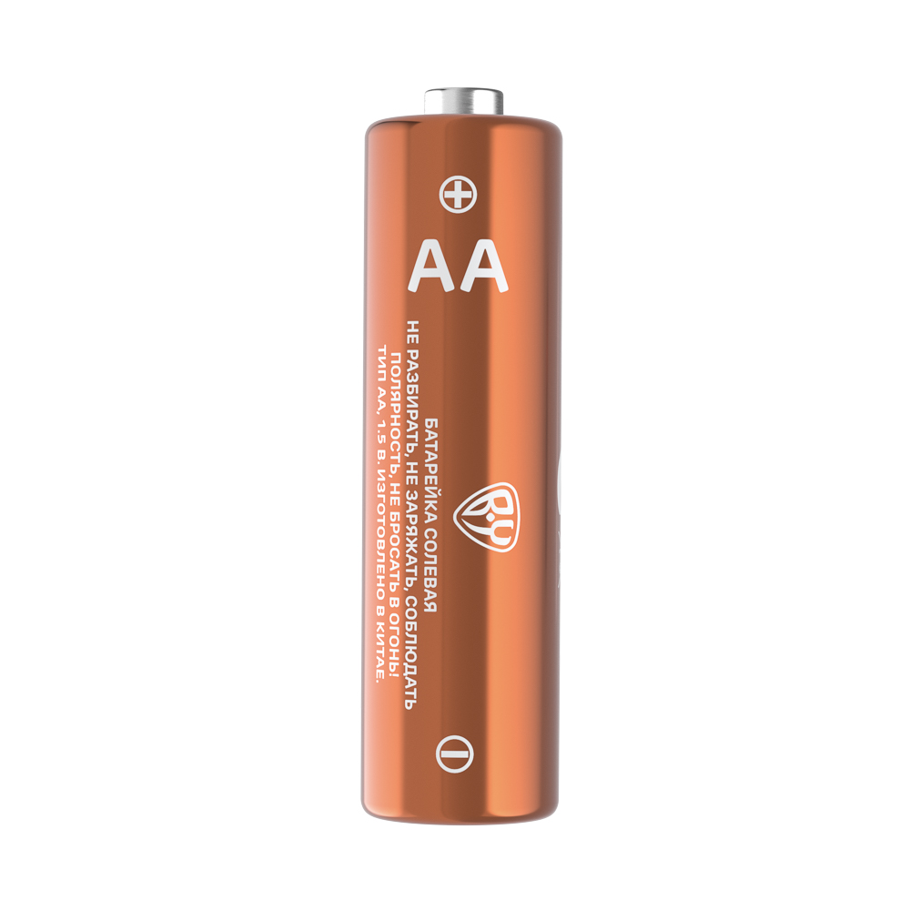 Батарейки AA BY Promo (R6P) 10шт в спайке, солевые 1.5В, арт.№ 917-130